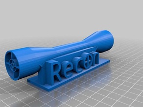 paintball custom Rezeption anmelden 3d-drucken 3d print model - Mito3D