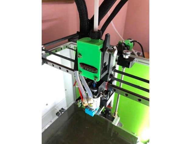 bondtech bmg - mosaic palette threaded adapter mount 3d printer parts extruder 3D print model - Mito3D
