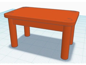playmobil table 3d printing 3d print model - Mito3D