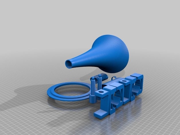rf horn gadgets 5 ghz radio 3D print model - Mito3D