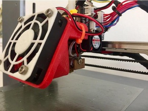 portabee ekstruzyon fan git 3d yazıcı aksesuarları go 3d print model - Mito3D