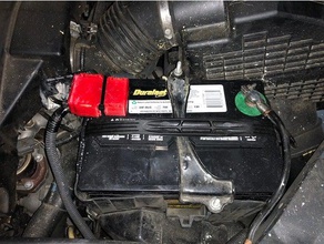duralast-Batterie-Anschluss-Abdeckung automotive Batterie-Abdeckung Batterie terminal cover 3d print model - Mito3D