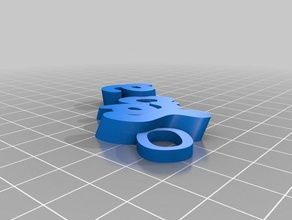 seba keychains customized 3d print model - Mito3D