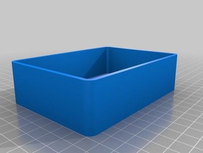 my customized rounded box btl base containers 3d print model - Mito3D