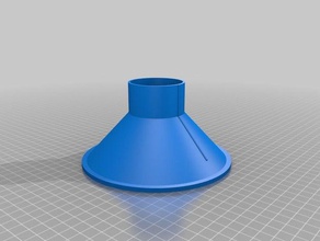 bird feeder seed funnel kitchen & dining customized 3d print model - Mito3D