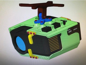 beamer-halterung mk1 les gadgets 3d print model - Mito3D
