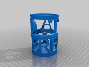 my customized penholder tad brooker model furniture 3d print model - Mito3D