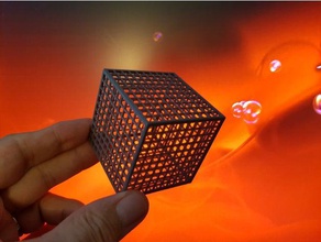 2 ızgara optik etkisi gerçekten d'optique oyuncaklar 3d print model - Mito3D