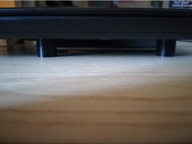 notebook destek bilgisayar laptop 3D print model - Mito3D