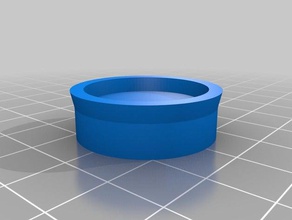 my customized hictop foot extension printer leveling 6mm 3d parts 3d print model - Mito3D