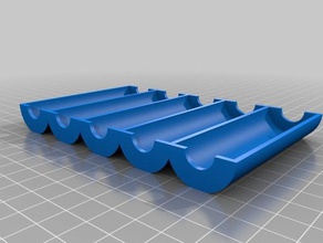 my customized poker chip rack toy & game accessories 3d print model - Mito3D