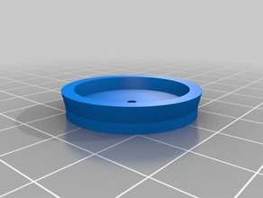 my customized hictop foot extension printer leveling2mm 3d parts 3d print model - Mito3D