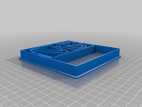 vis cookie cozinha e sala de jantar personalizado 3d print model - Mito3D