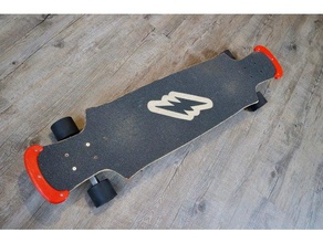 longboard paraurti flusso d'aria skateboard - in giro per il mondo sport & fitness all'aperto protettore 3d print model - Mito3D