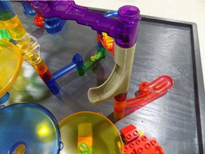 marmo rampa costruzione di giocattoli salto il marmi genio eseguire traccia 3d print model - Mito3D