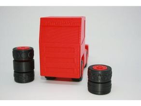 camion giocattolo giocattoli meccanici art bambini intercambiabili lego un la pittura modello roller 3d print model - Mito3D