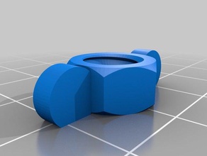 new nut parts customized 3d print model - Mito3D