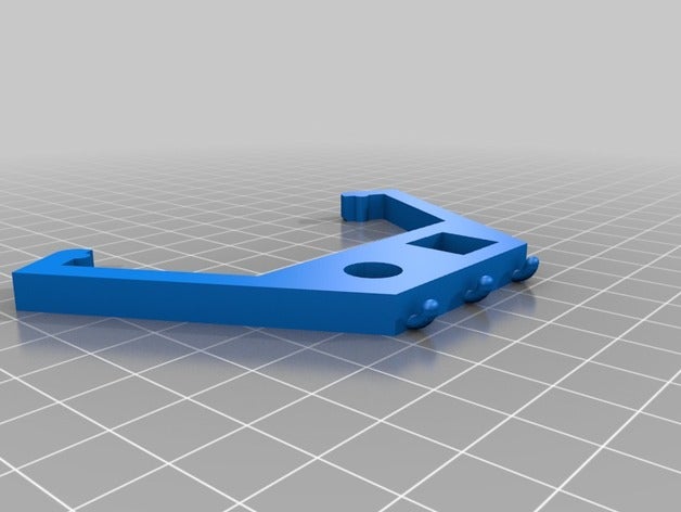 mpmd côté clip Imprimante 3d accessoires mini delta monoprice mp de mise à niveau 3D print model - Mito3D