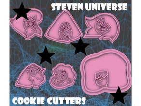 steven universe kurabiye kalıbı mutfak ve yemek cookiecutter stevenuniverse 3d print model - Mito3D