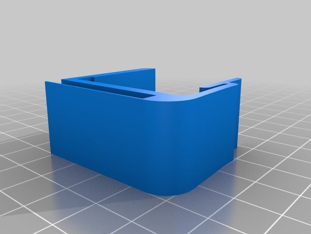 grampo em cauda de andorinha 34mm tabela office marcenaria 3D print model - Mito3D