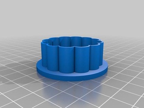 anpassbare segmentiert cookie-cutter Küche und Esszimmer cookie cookiecutter customizer segment 3d print model - Mito3D