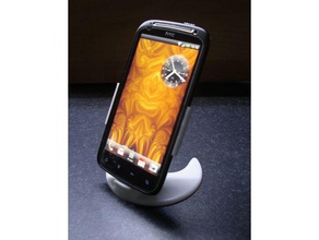 htc sensation con supporto da tavolo telefono cellulare mobile stand 3d print model - Mito3D