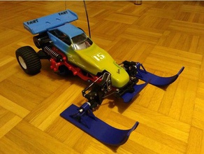 tamiya off road châssis vhr, plaques de protection r c véhicules freecad 3d print model - Mito3D