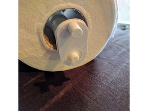 papel higiênico extender casa de banho porta 3d print model - Mito3D
