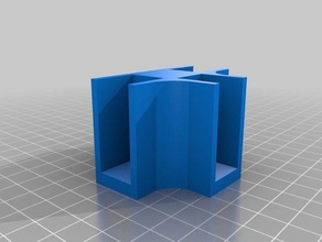 tipo de soporte t pie espesor 16 mm 40 organización personalizado 3d print model - Mito3D