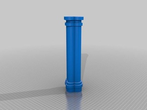 pillar buildings & structures pillars 3d print model - Mito3D