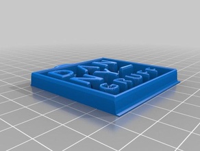 danny gruff Anahtarlık 3d print model - Mito3D