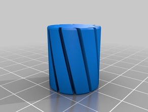 özelleştirilmiş anet benim a8 spiral vazo doğrusal burç 3d yazıcı aksesuarları 3d print model - Mito3D