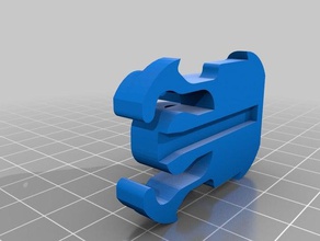 gopro clip de la caméra montage 3d print model - Mito3D