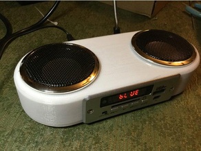 tv remote bluetooth speakers audio 3d print model - Mito3D