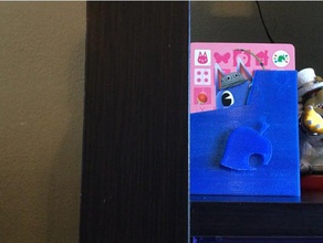 animal crossing amiibo card holder video games 3d print model - Mito3D