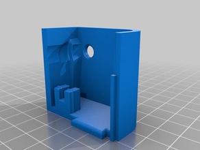 x vrail mount electronics enclosure 3d printer accessories case led lighting 3d print model - Mito3D