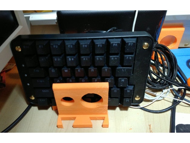 connectable keyboard holder office connecting cutting board kitchen 3D print model - Mito3D