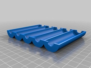 meine angepasste poker chip rack Spielzeug & game Zubehör kundengebundene 3d print model - Mito3D