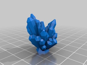 meine individuelle random-Kristall generator Spielzeug & game Zubehör kundengebundene 3d print model - Mito3D