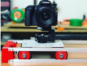 kamera slider araçlar canon coenter knex metre nikon kaymak pürüzsüz youtube 3d print model - Mito3D