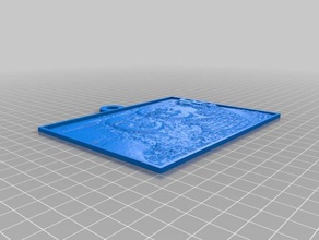 meine angepasste lithopane 2d-Kunst kundengebundene 3d print model - Mito3D