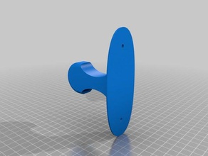 rollo de papel higiénico titular cuarto baño el soporte 3d print model - Mito3D