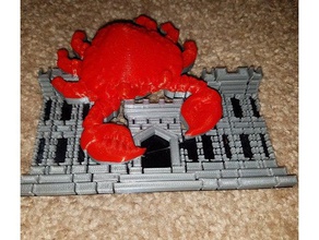 crabs over castles 3d printing 3d print model - Mito3D