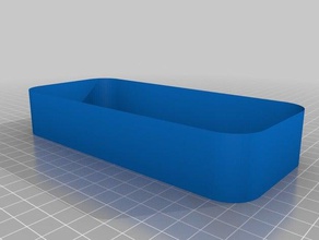 scrub brush tray bathroom sponge 3d print model - Mito3D