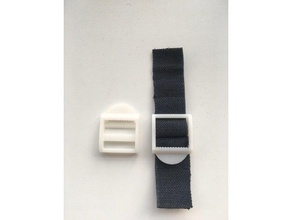 correa de la mochila ajustador accesorios 3d print model - Mito3D