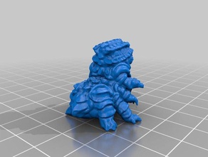 uzay tardigrade heykeller uzaylı scifi 3d print model - Mito3D