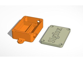 mkr fox 1200 caso del proyecto diy arduino sigfox 3d print model - Mito3D