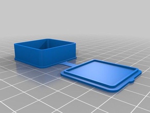 clema boîte les conteneurs personnalisé 3d print model - Mito3D