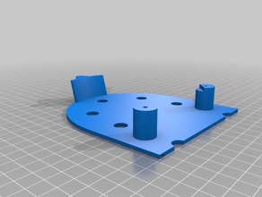 casco cortar la mitad Impresora 3d de las piezas 3d print model - Mito3D