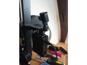 anycubic i3 mega pi 3 mount ir cam 3d printer accessories 3d print model - Mito3D